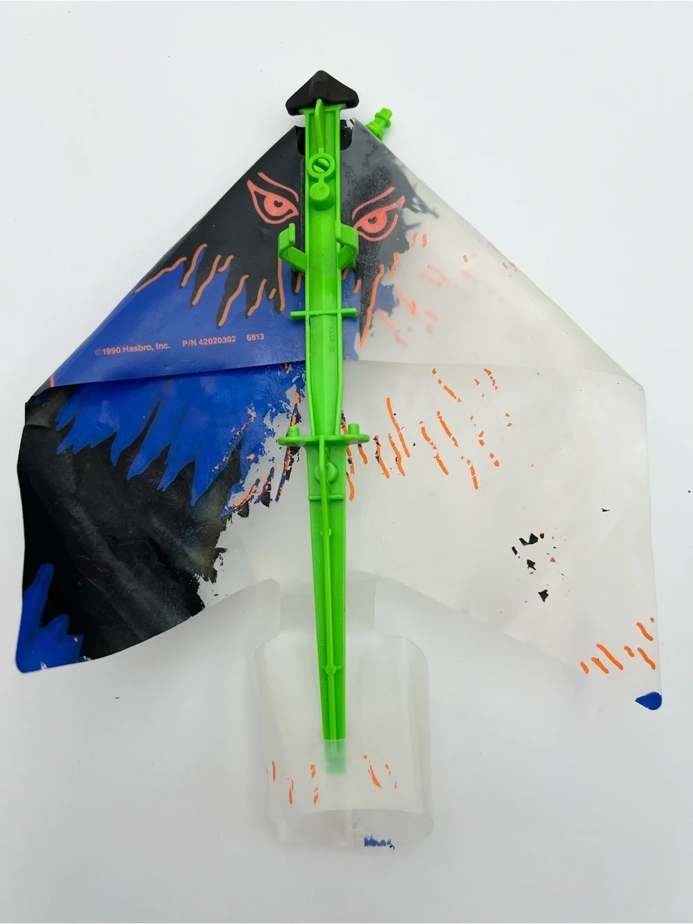 GI JOE 1991 AIR COMMANDOS COBRA NIGHT VULTURE GLIDER WITH NIGHT VULTURE FIGURE